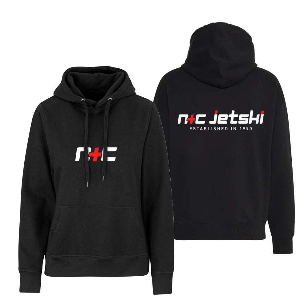 Black branded hoodies hotsell